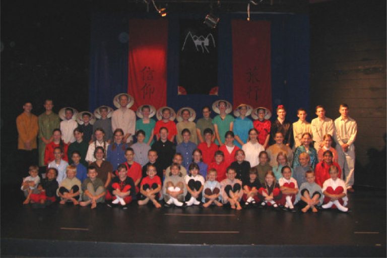 Full cast of Journey of Faith (2005), a play about Gladys Aylward and her work among orphans in China in the 1930s