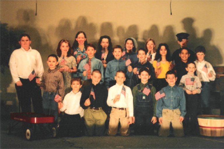 Full cast of Faith is the Victory, a play about life in America during World War II, 1940s